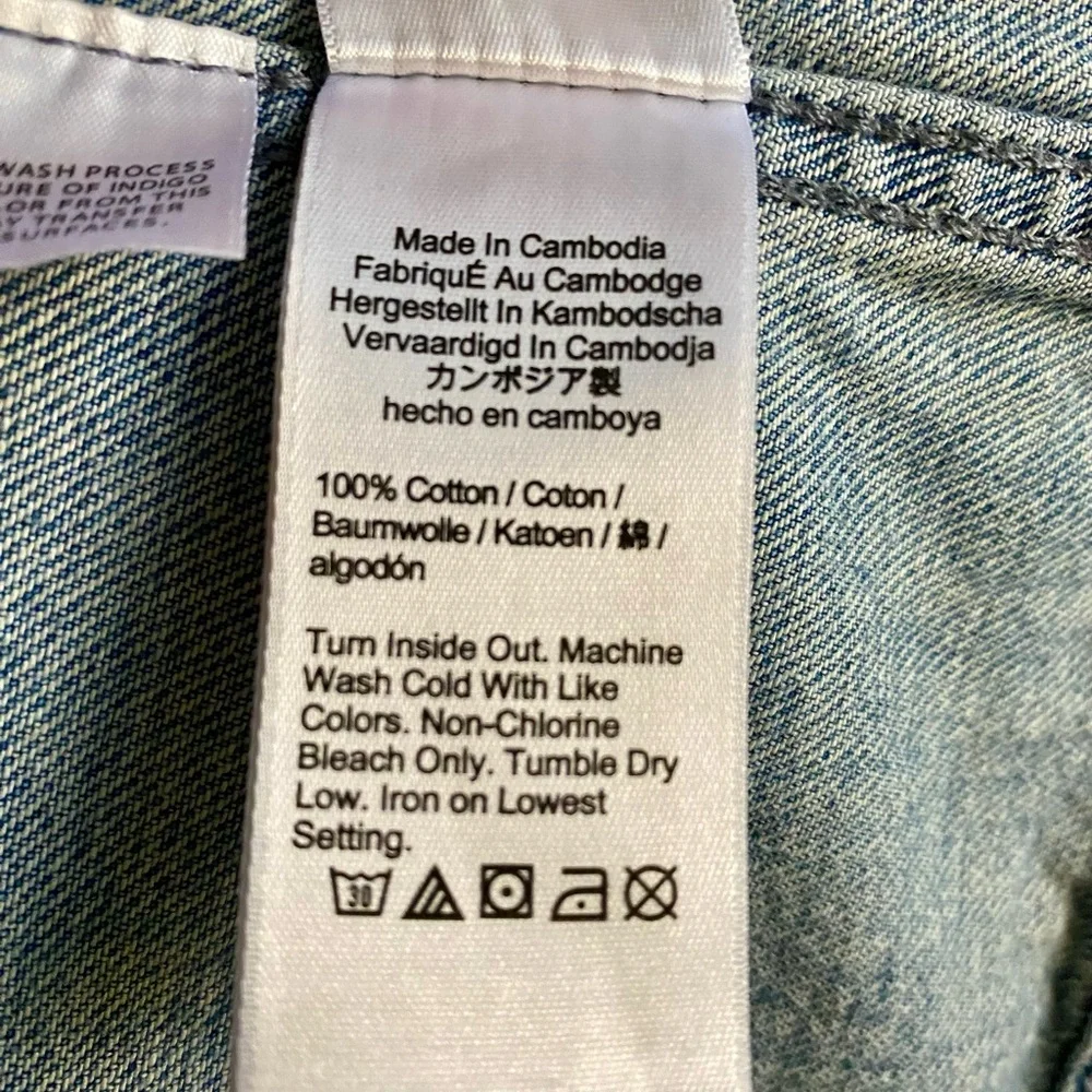 J. Crew Medium Blue Denim Trucker Jacket